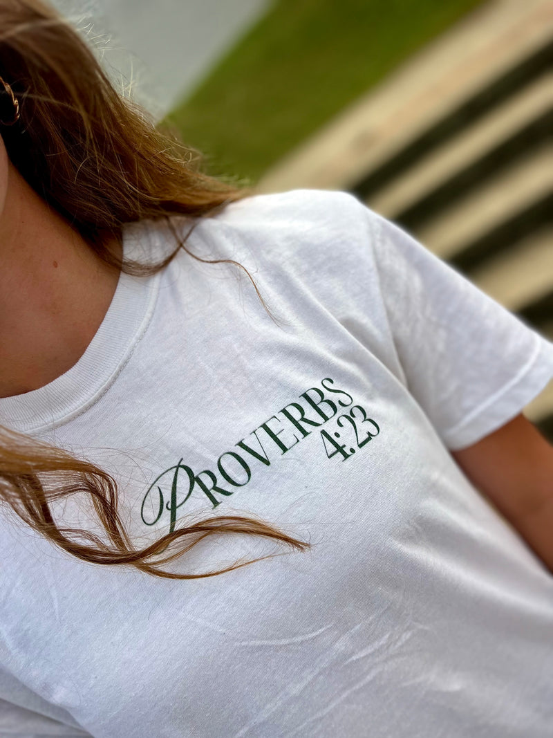 Proverbs 4:23 - T-Shirt