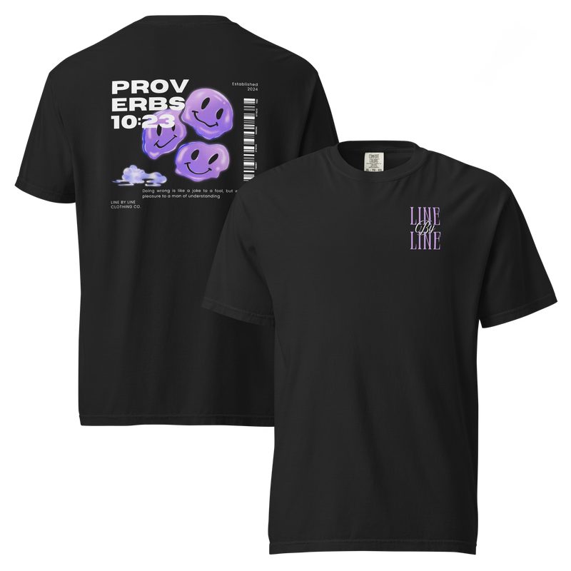 Proverbs 10:23 - T-shirt