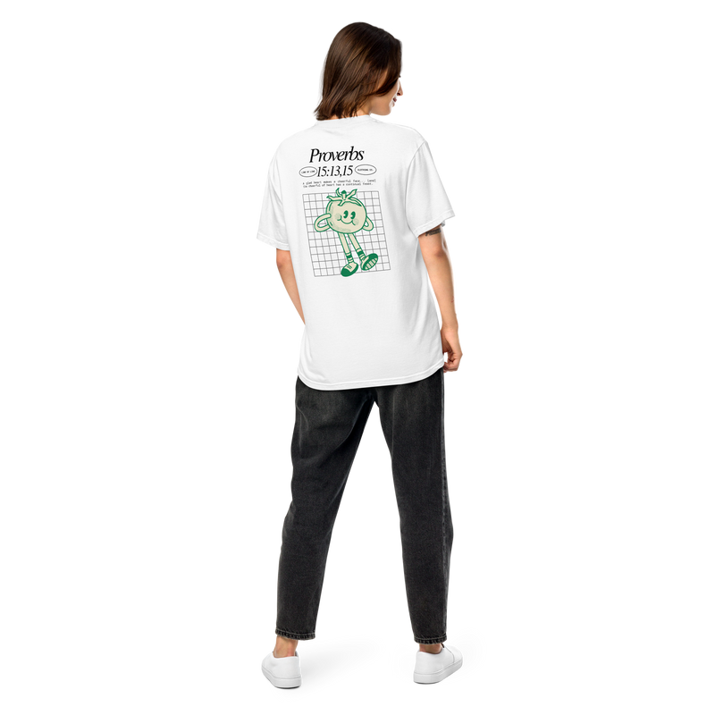 Proverbs 15: 13,15 - T-Shirt