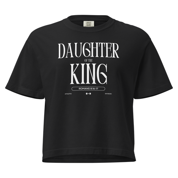 Romans 8:16-17 - Women's Cropped T-Shirt (Black, Gray, Pink)