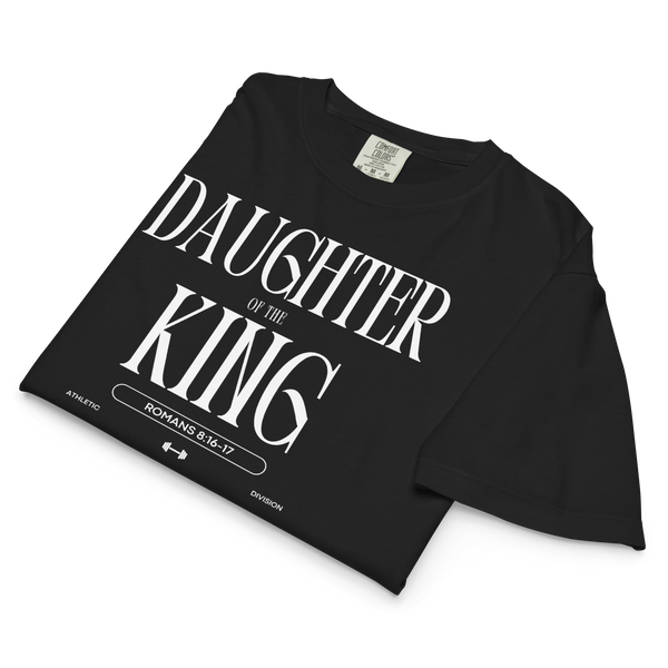 Romans 8:16-17 - Women's Cropped T-Shirt (Black, Gray, Pink)