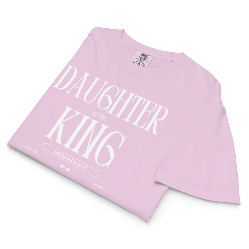 Romans 8:16-17 - Women's Cropped T-Shirt (Black, Gray, Pink)